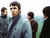Noel takes on lead vocal duties on Falling Down, which Liam looks thrilled about